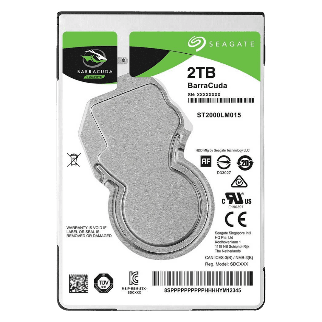 HDD NB Seagate Barracuda 2TB 5400RPM