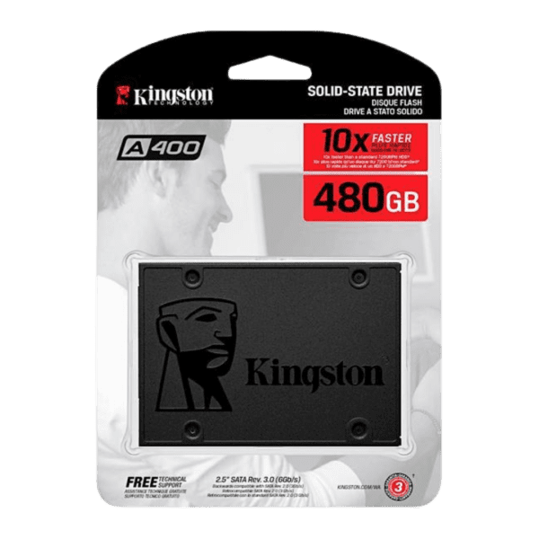 SSD Kingston SA400S37 480GB 2.5Inch - Imagen 2