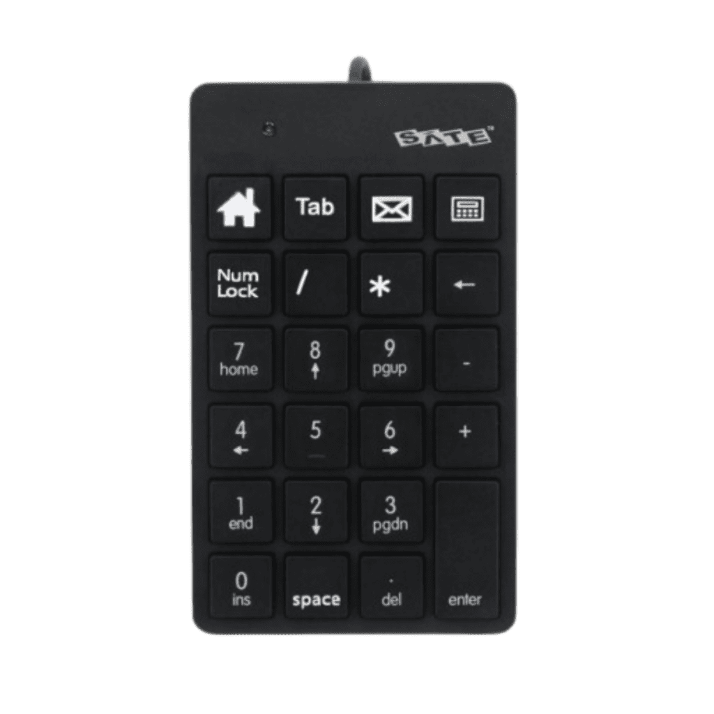 Teclado Numerico Satellite AK-182 Negro