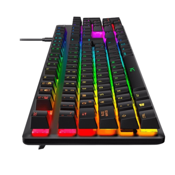 Teclado Kingston Hyperx Alloy Origins Switch Red Negro RGB - Imagen 3