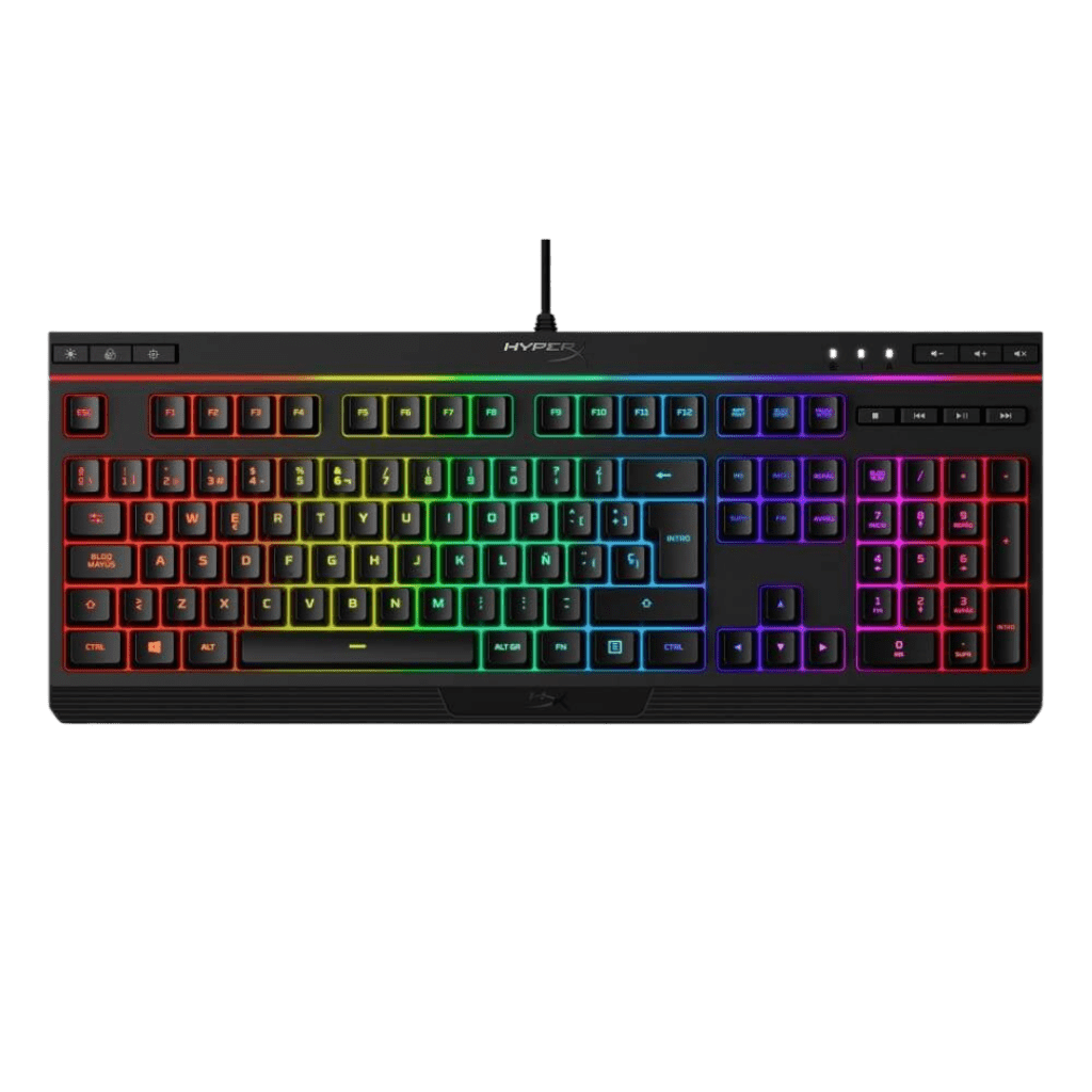 Teclado Kingston Hyperx Alloy Core HX-KB5ME2-LA Negro RGB