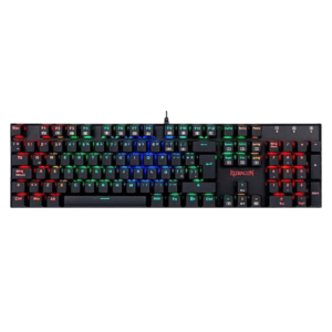 Teclado Gamer Mecánico Redragon K551RGB-1 Mitra USB RGB Inglés Negro