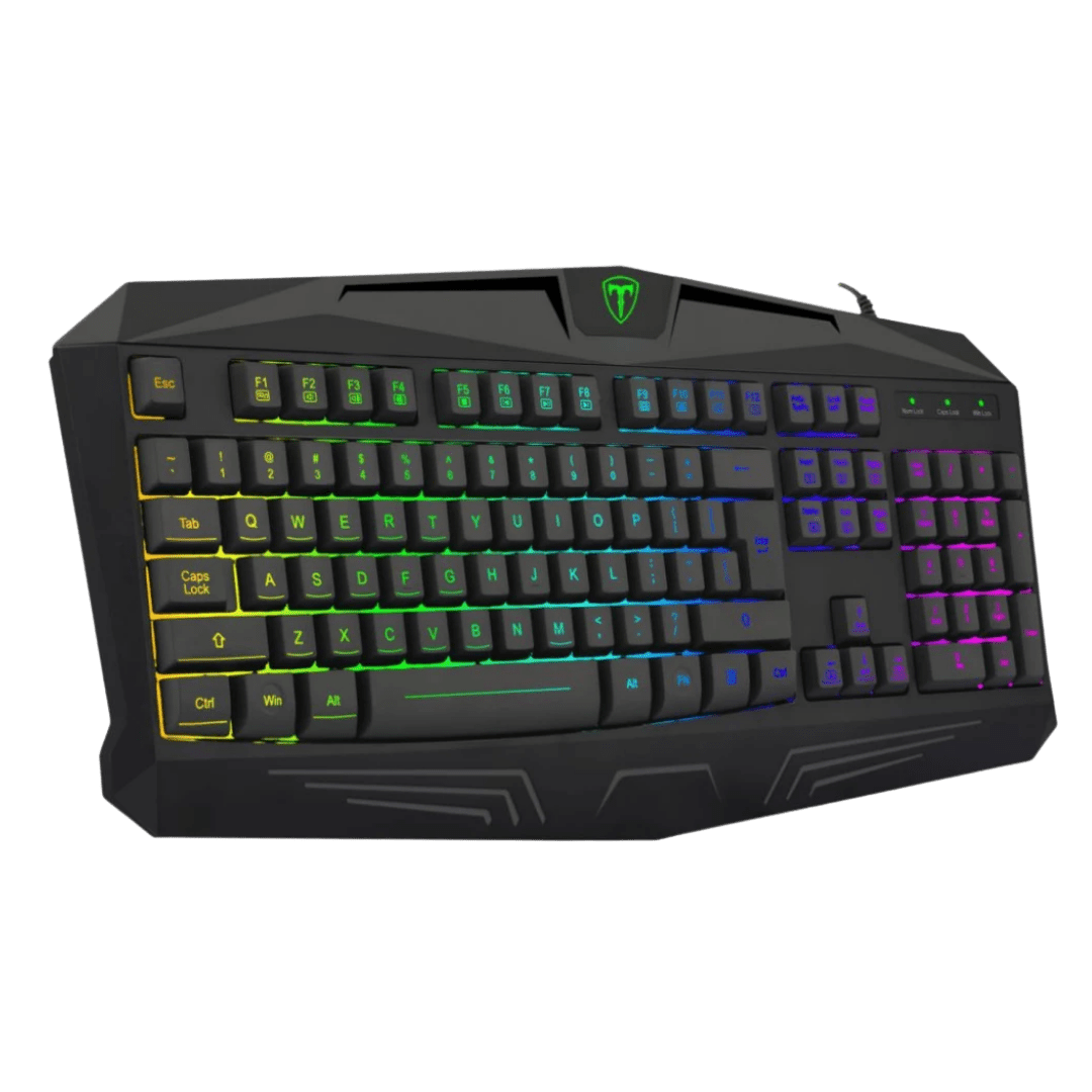 Teclado T-Dagger Tanker Rainbow Negro - Imagen 2