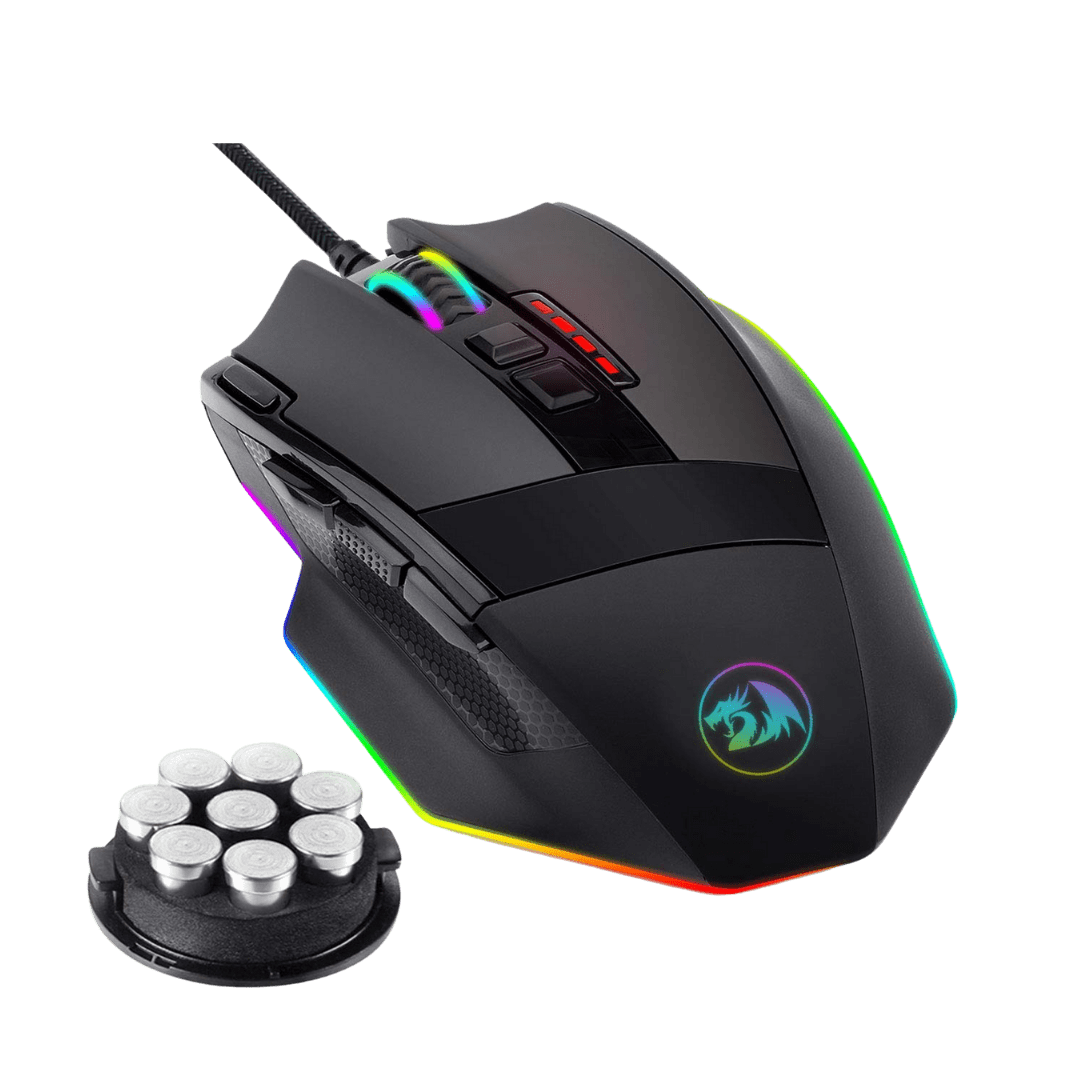 Mouse Gamer Redragon Sniper M801-RGB USB - Negro - Imagen 2