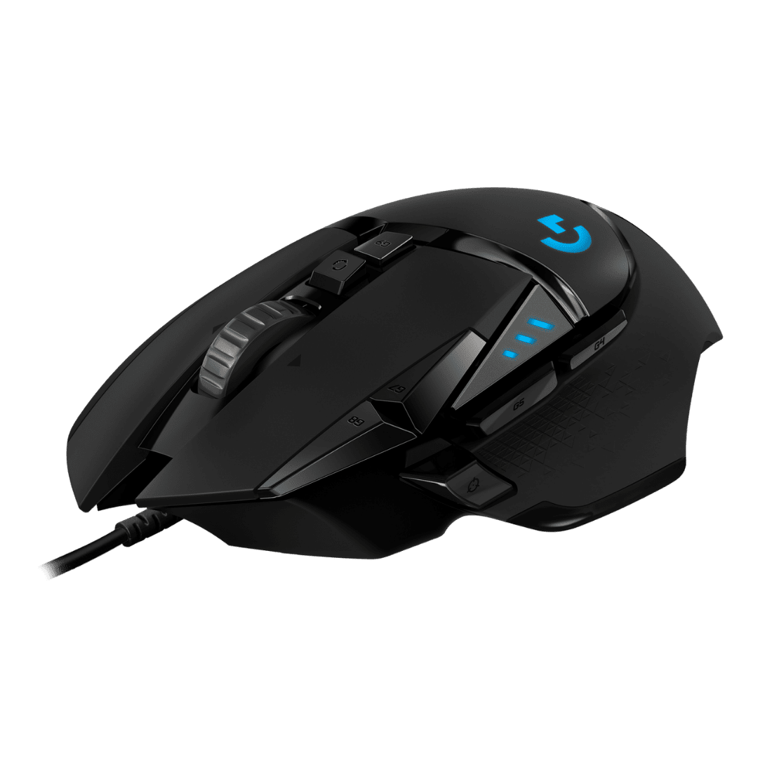 Mouse Logitech G502 Hero 16000DPI Negro - Imagen 2