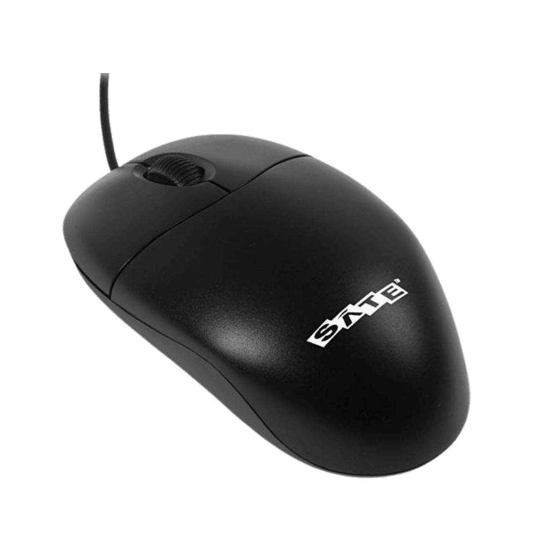 Mouse Sate A-33 1200DPI Negro - Imagen 2