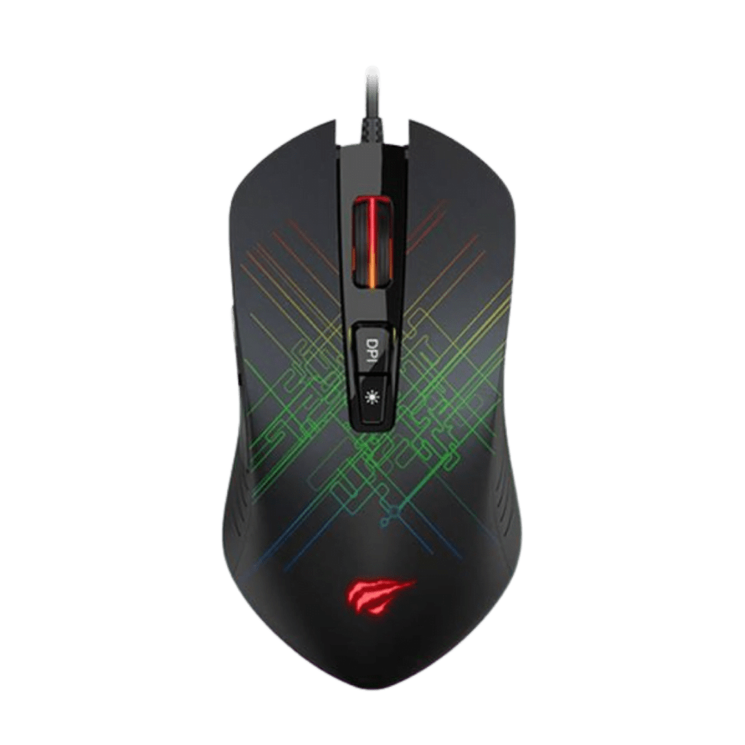 Mouse Havit HV-MS1019 6400DPI Negro USB