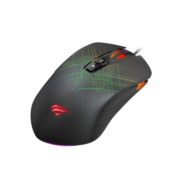 Mouse Havit HV-MS1019 6400DPI Negro USB - Imagen 2