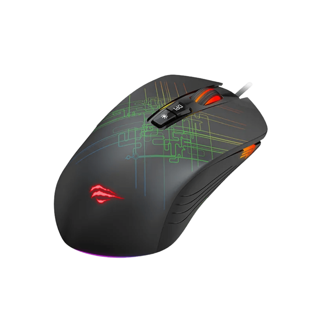 Mouse Havit HV-MS1019 6400DPI Negro USB - Imagen 2