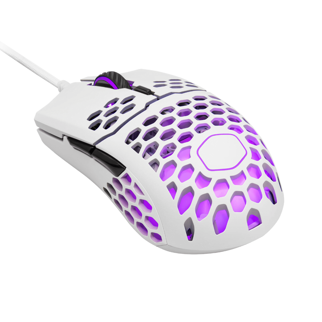 Mouse Cooler Master MM711 16000DPI RGB Blanco - Imagen 2