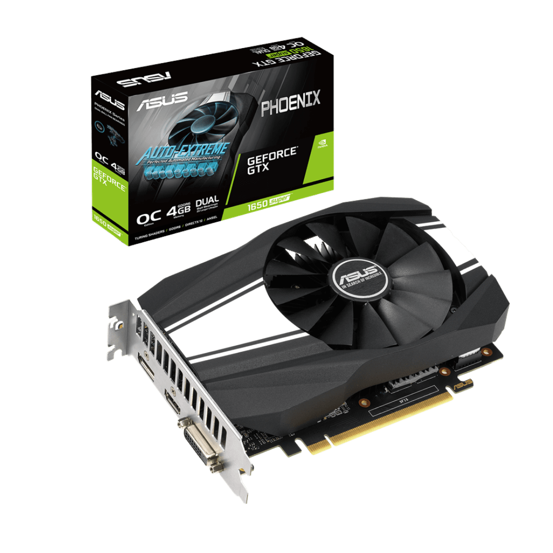 Tarjeta Grafica Asus GTX 1650 Super OC Phoenix GDDR6 4GB