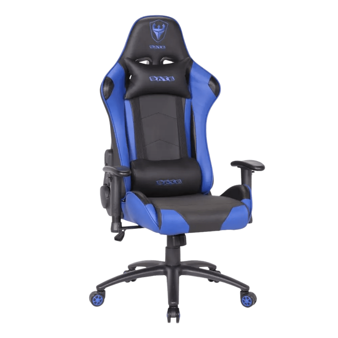 Silla Gamer Satellite A-GC8702 Negro-Azul - Imagen 2