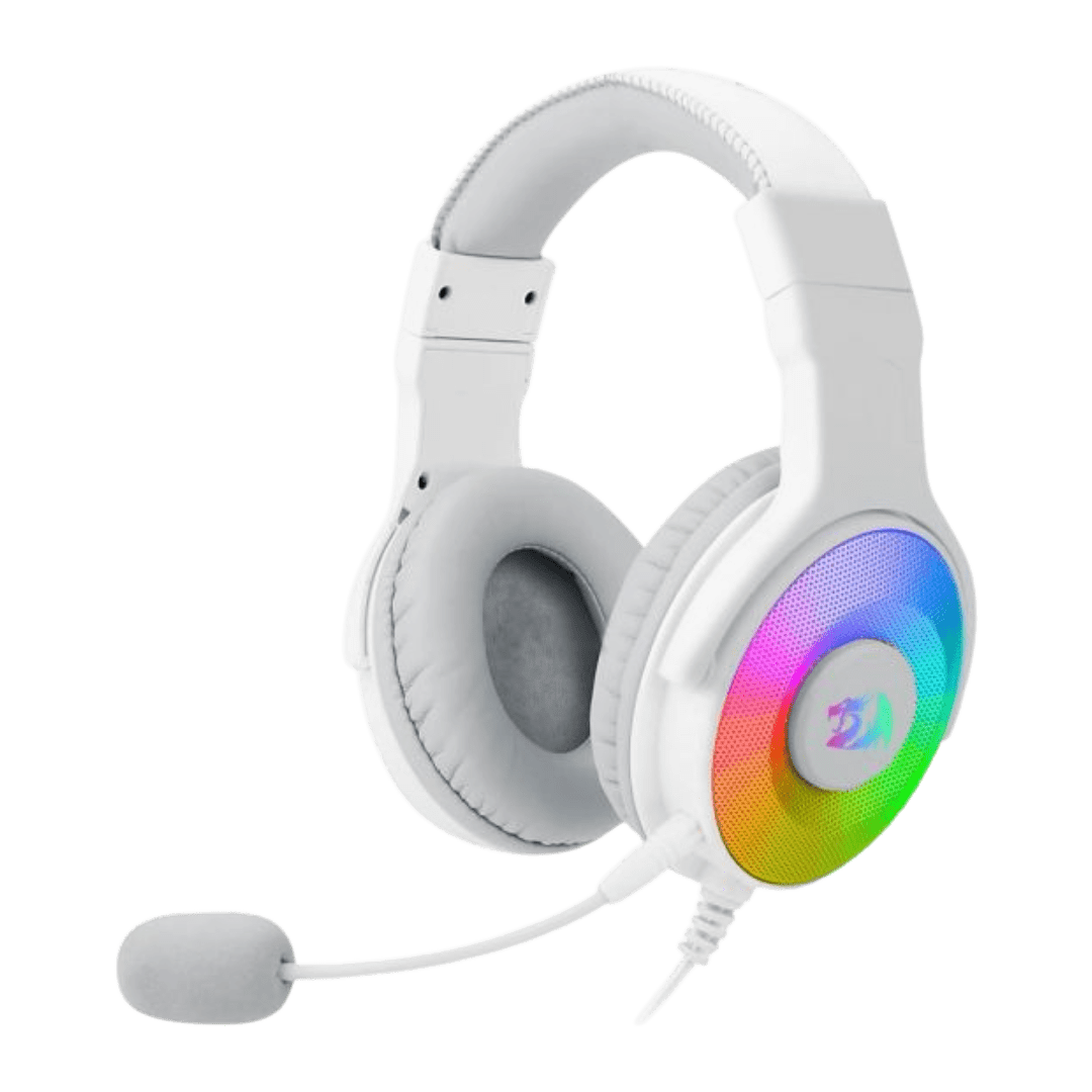 Auricular Redragon Pandora 2 H350WRGB-1 Blanco RGB