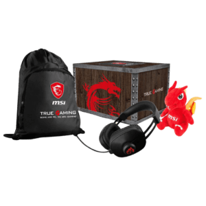 Kit Msi Loot Box Mochila-Peluche-Headset