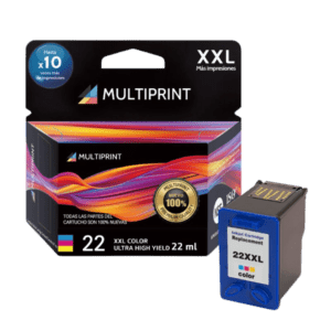 Cartucho Multiprint 22 Color XXL