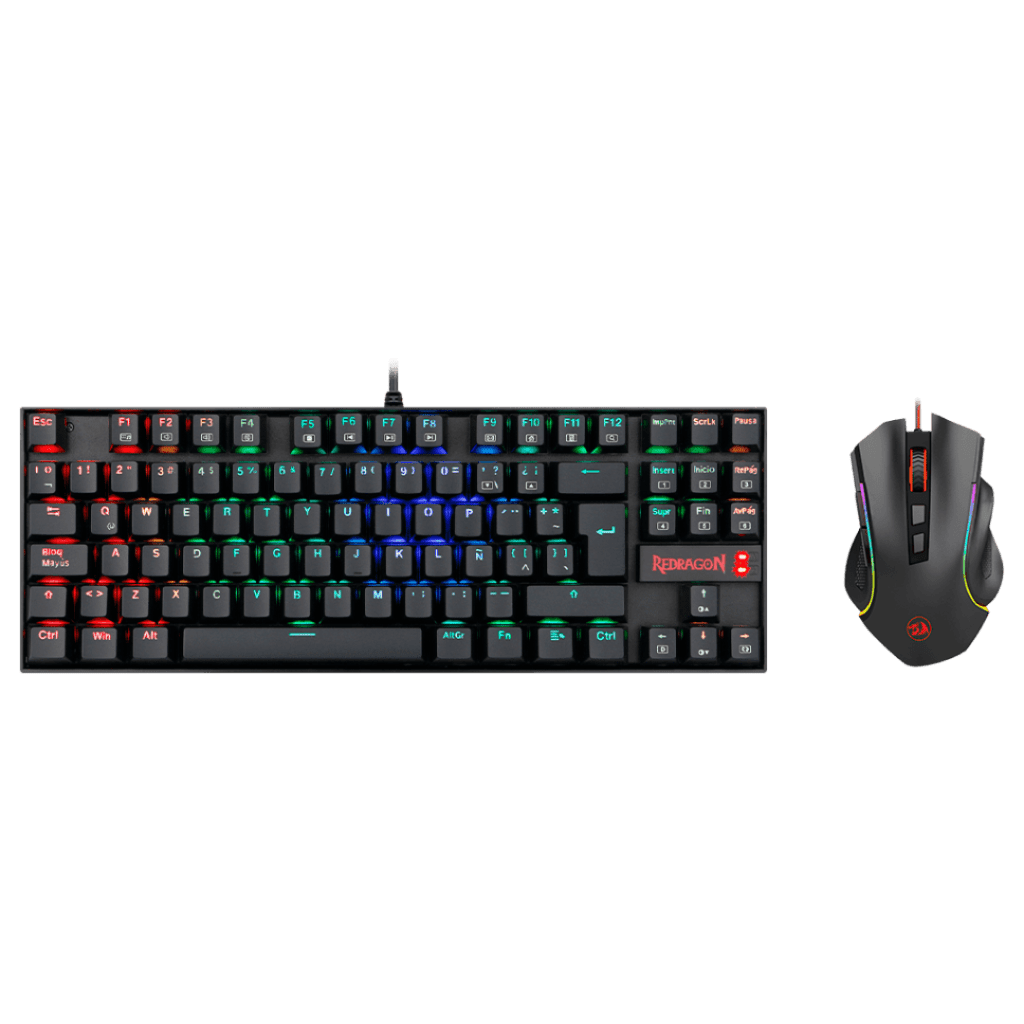 Kit Gamer Redragon Essentials K552RGB-BA Teclado-Mouse