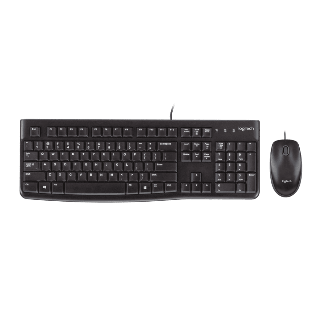 Kit Logitech MK120 USB Teclado-Mouse