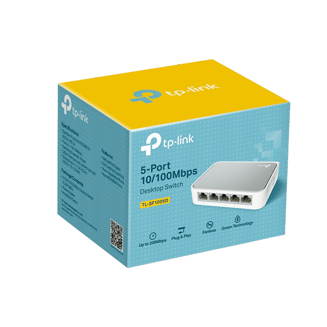 Switch Tp-Link TL-SF1005D 5 Puertos 1000Mbps - Imagen 3