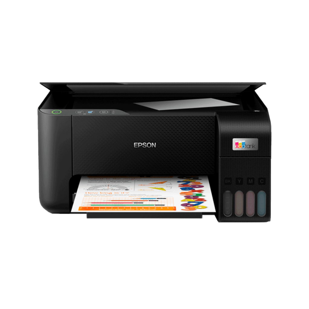 Impresora Multifuncional EPSON EcoTank L3210 Bivolt - Negro