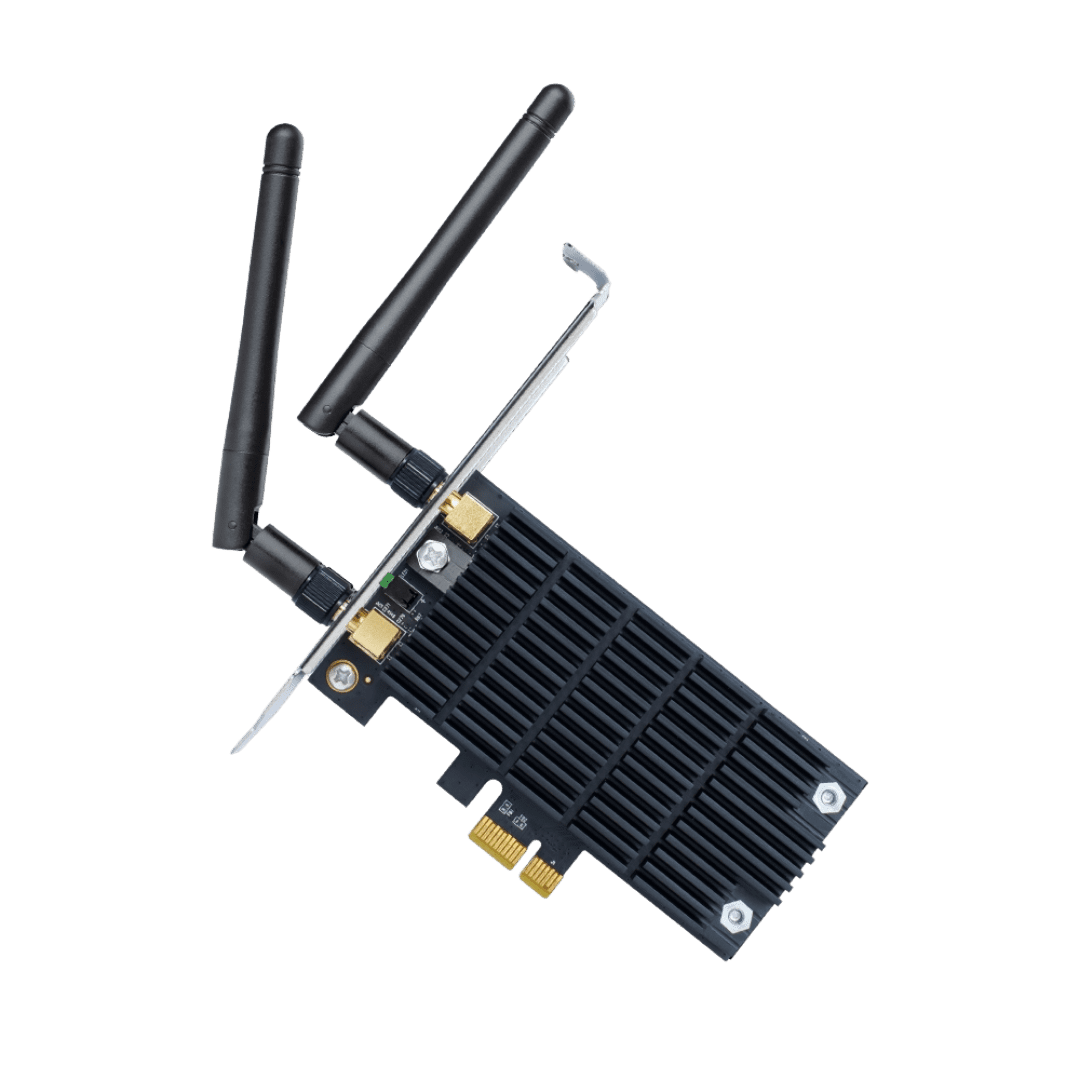 Adaptador Wifi Tp-Link Archer T6E Dual Band AC1300 PCI 400Mbps 867Mbps