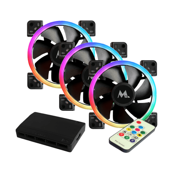 Cooler Mtek MKF-120 Case RGB 120mm Control 3Cooler