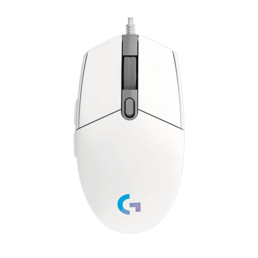 Mouse Logitech G203 Lightsync Blanco RGB