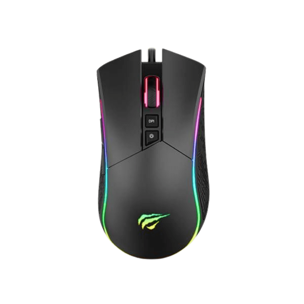 Mouse Havit HV-MS1001 4800DPI RGB Negro USB
