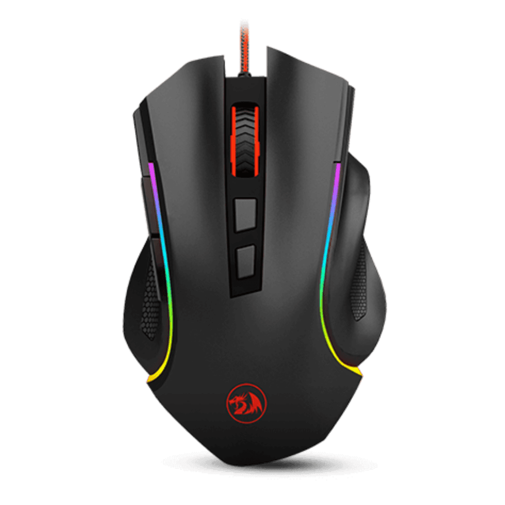 Mouse Redragon Griffin Gaming RGB M607 7200DPI Negro RGB