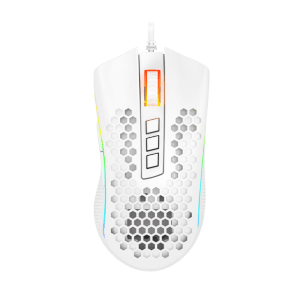 Mouse Redragon Storm Elite M988W-RGB  16000DPI Blanco RGB