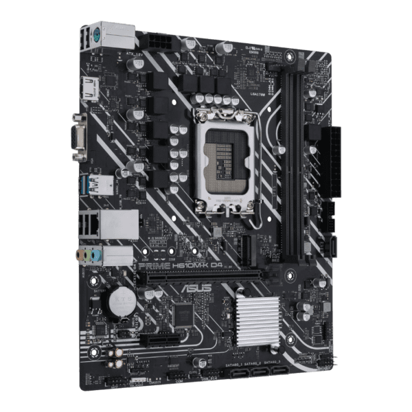 Placa Madre Asus Prime H610M-K D4 M2.0 S1700 DDR4 - Imagen 3