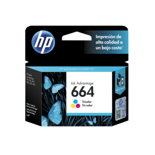 Cartucho HP 664 Color Normal