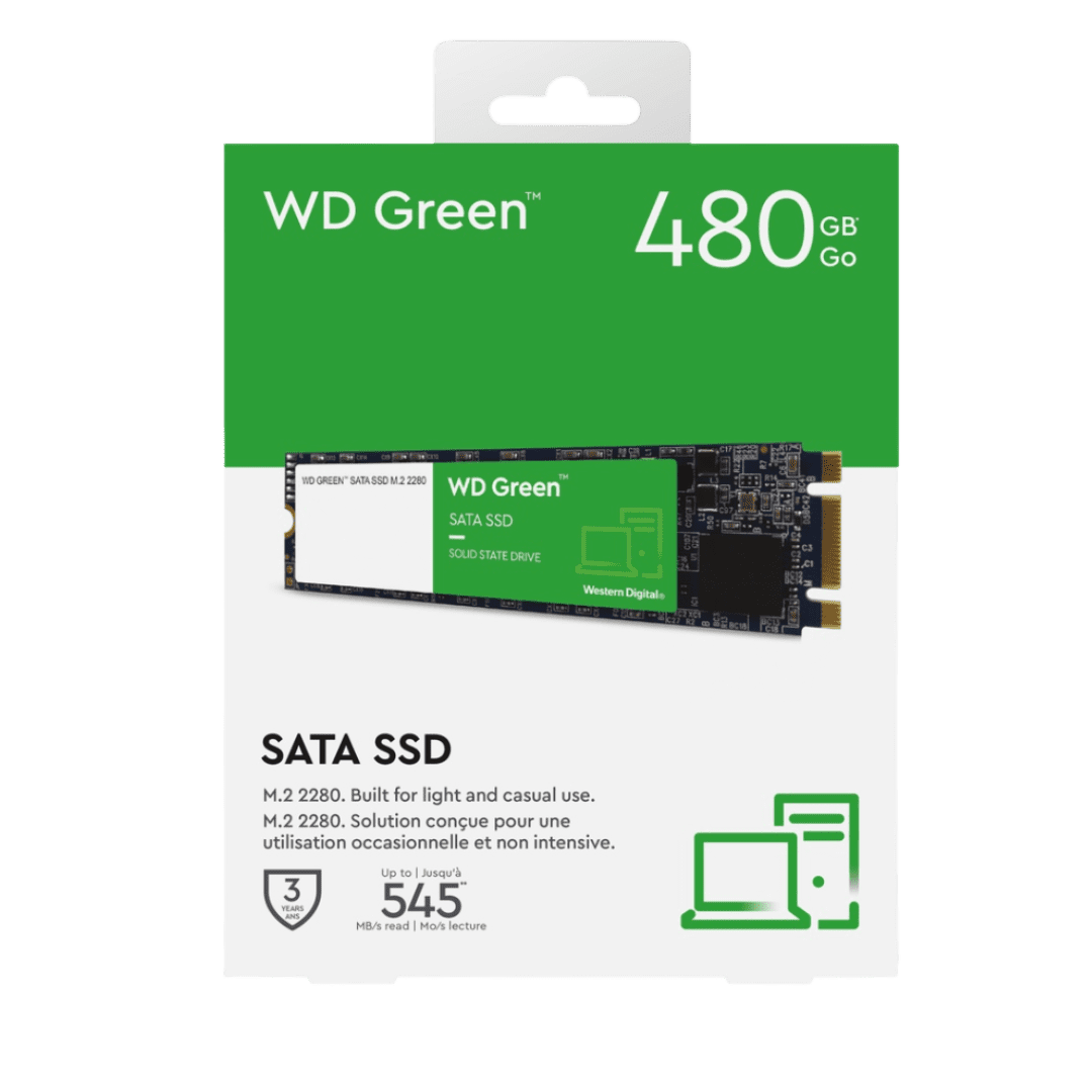 SSD M.2 Western Digital Green 480GB 2280