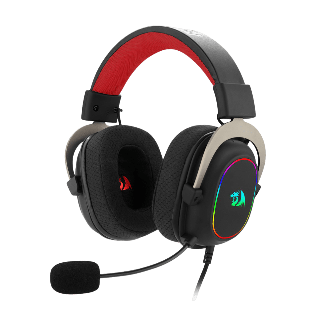 Auricular Redragon H510-RGB Zeus X Gaming RGB USB Negro