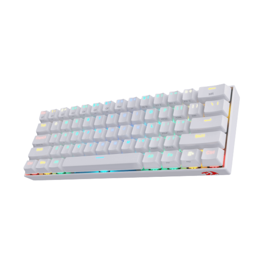 Teclado Gamer Mecánico Redragon K530W-RGB-PRO Draconic Pro Wireless RGB  Brown  Inglés - Blanco - Imagen 2