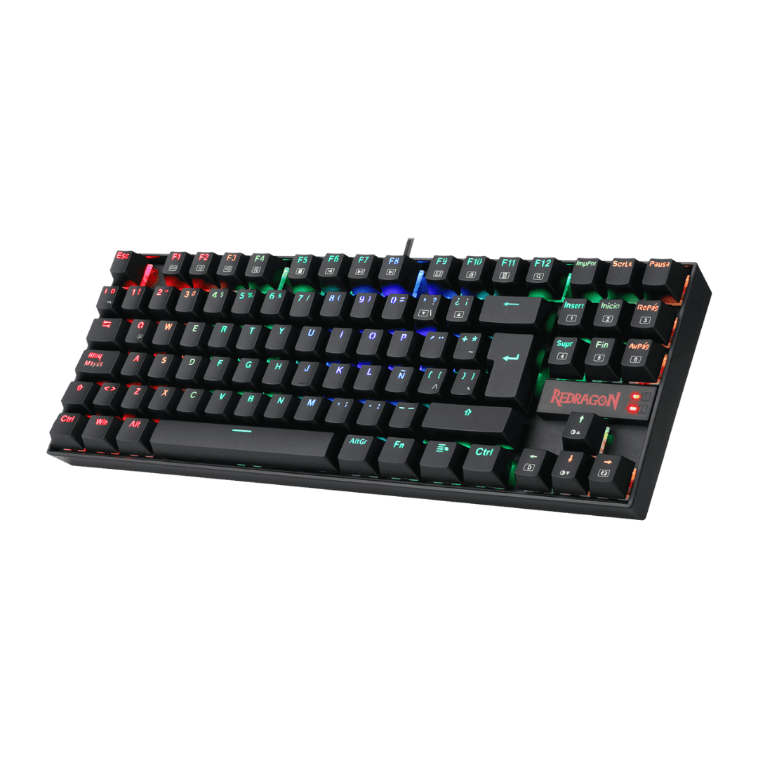 Teclado Redragon Kumara K552RGB-1-SP Mecanico Outemu Blue Negro RGB - Imagen 2