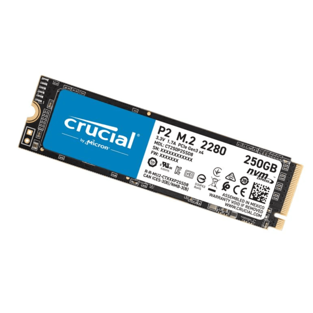 SSD Nvme Crucial P2 CT250P2SSD8 250GB 2280