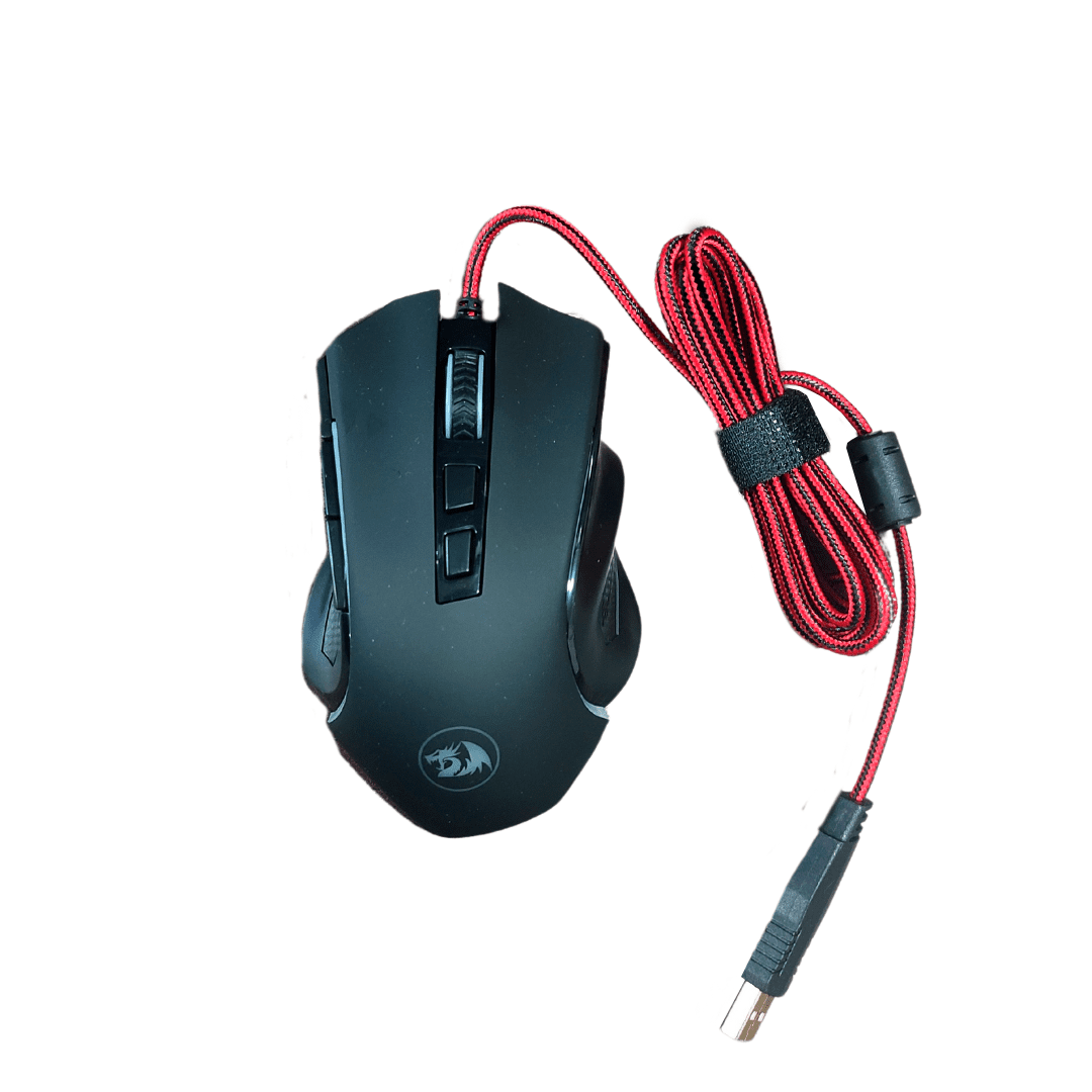 Mouse Redragon Griffin Gaming RGB M607 7200DPI Negro RGB Semi-Nuevo