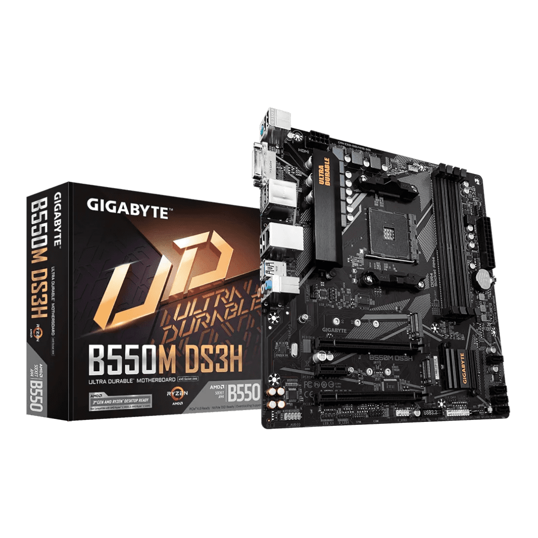 Placa Madre Gigabyte B550M DS3H AM4 DDR4
