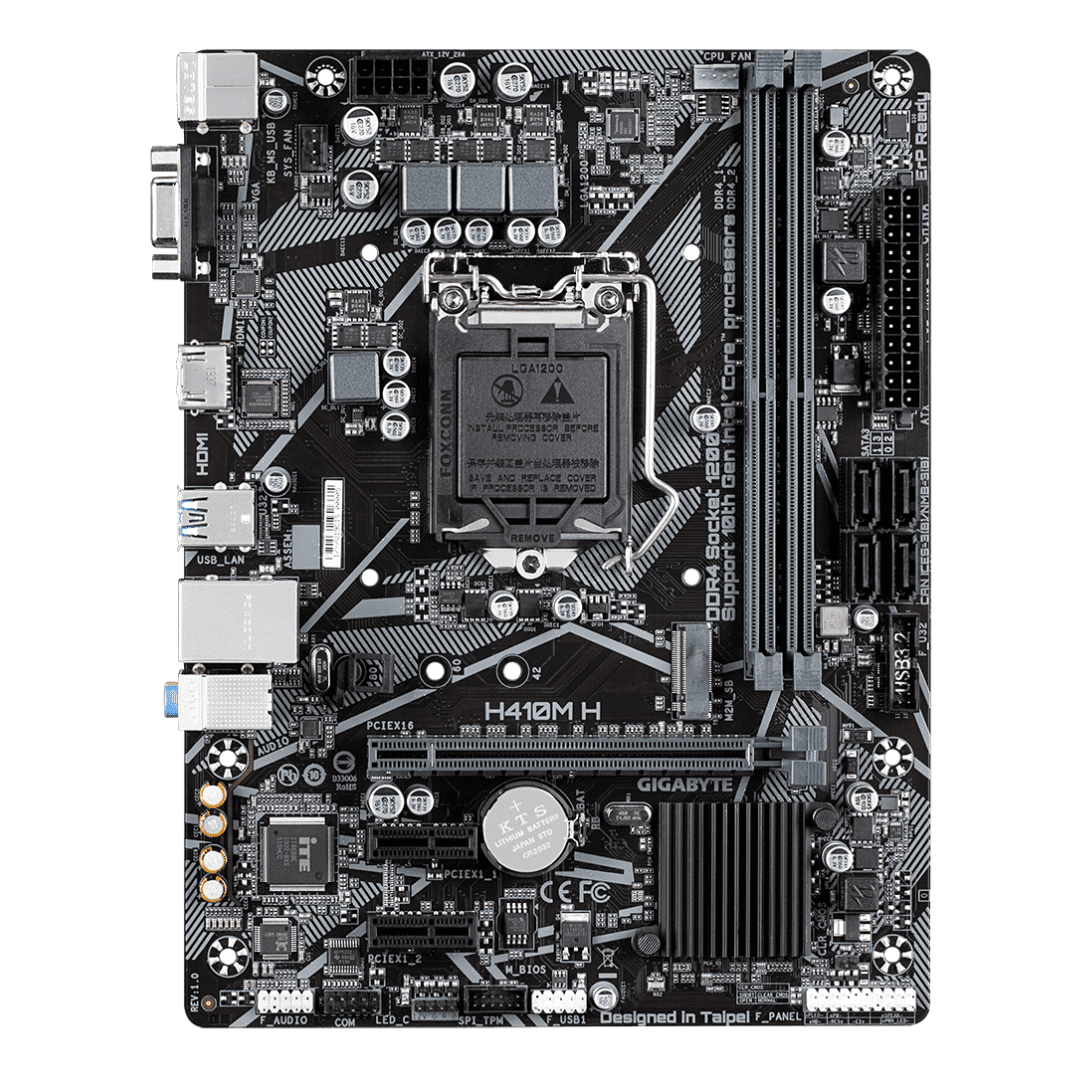 Placa Madre Gigabyte H410M-H S1200 DDR4