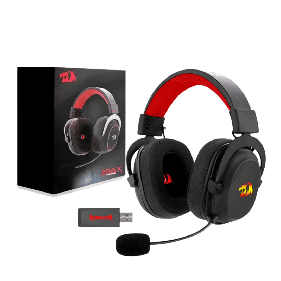 Auricular Redragon H510-WL Zeus X Gaming Wireless Negro