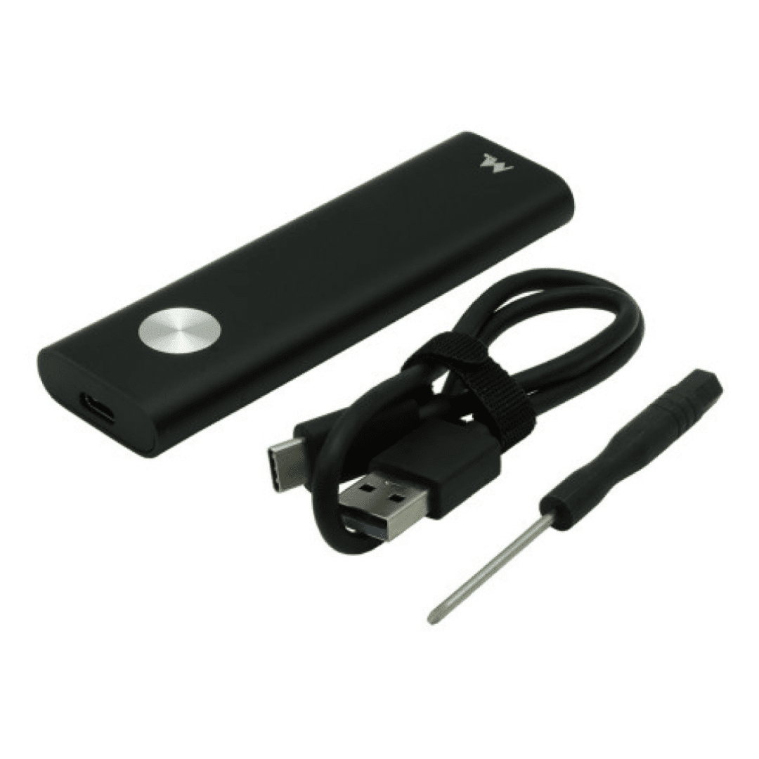 Gaveta Mtek 2280S1NV NVME M.2 USB3.1 Negro