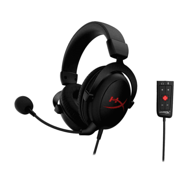 Auricular Kingston HyperX Cloud Core HX-HSCC-2-BKWW 3.5MM-USB 7.1 Negro