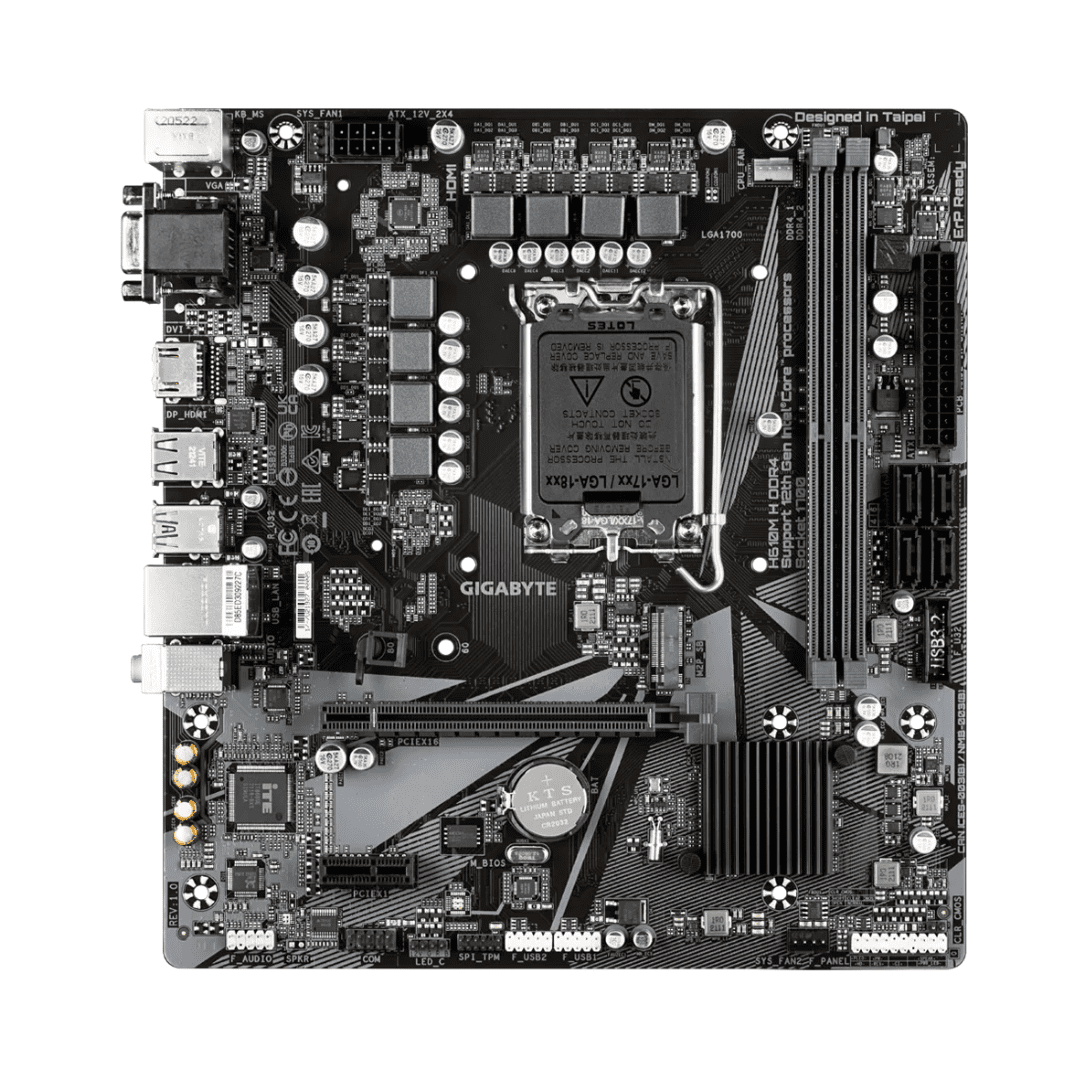 Placa Madre Gigabyte H610M-H S1700 DDR4