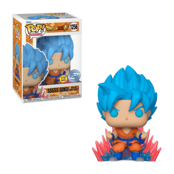 Funko Pop Dragon Ball Goku SSGSS Kaio-Ken 1256