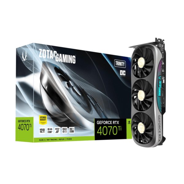 Tarjeta Grafica Zotac RTX 4070 TI Oc Trinity