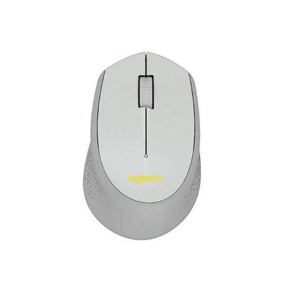 Mouse Logitech M280 Wireless Gris-Amarillo