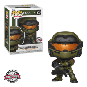 Funko Pop Halo Exclusive Spartan Grenadier With HMG 23