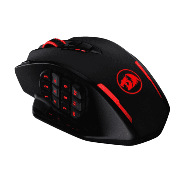 Mouse Redragon Impact Elite M913 16000DPI Wireless 20Botones RGB Negro