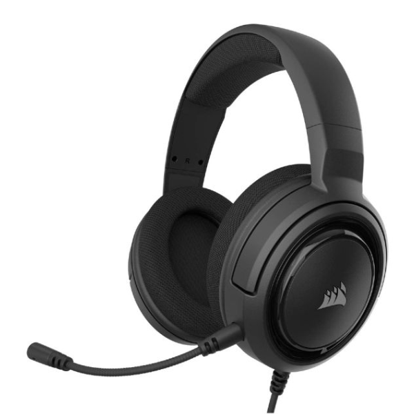 Auricular Corsair HS35 3.5mm Negro