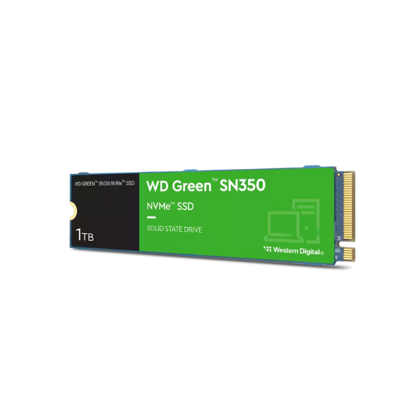 SSD Nvme Western Digital Green SN350 WDS100T2G0C 1TB 2280